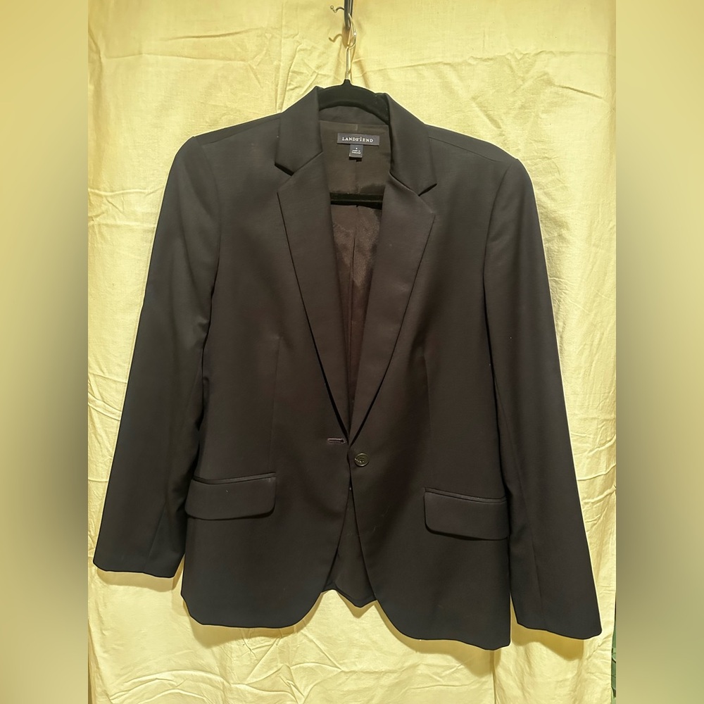 Lands End Navy size 8 blazer